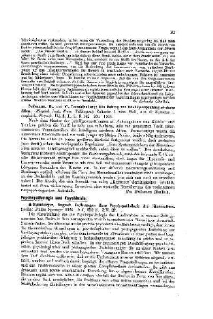 Psychopathologie und Psychiatrie