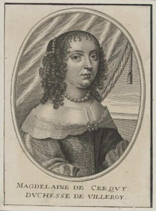 Bildnis der Magdelaine de Creqvy, Duchesse de Villeroy
