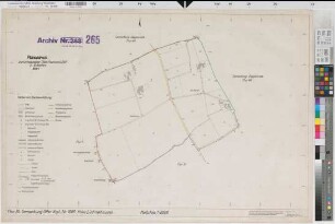 Olfen (Olfen), Umlegung Olfen-Rechede, Planabdruck Flur 30