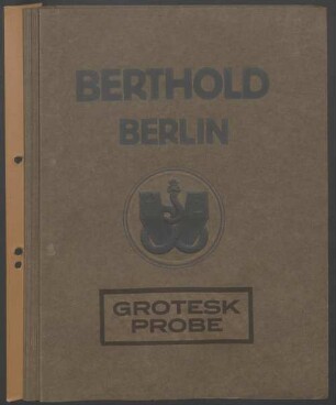Grotesk Probe: Unsere Grotesk-Probe umfasst 66 Garnituren mit 751 Graden