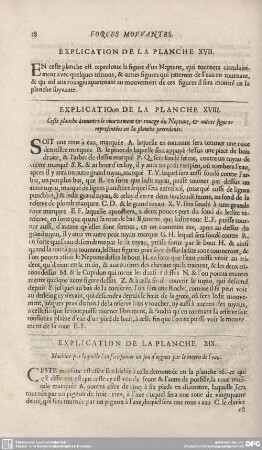 EXPLICATION DE LA PLANCHE XVII.