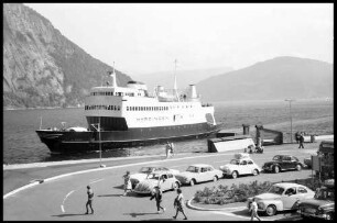 Kvanndal: Fähranlegeplatz am Hardanger Fjord