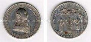 Römisch-Deutsches Reich, Medaille auf die Religionsfreiheit von Protestanten und Juden