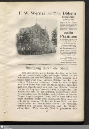 Rundgang durch die Stadt