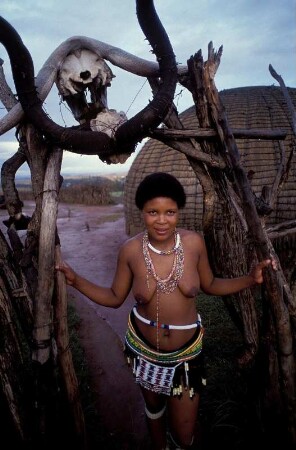Südafrika. Einheimische im Haia Safari