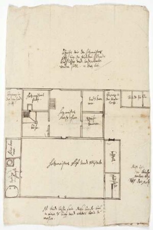 Waldau, Hof des Hetzmeisters, Plan