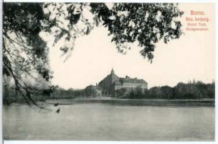 Borna. Realgymnasium und Breiter Teich