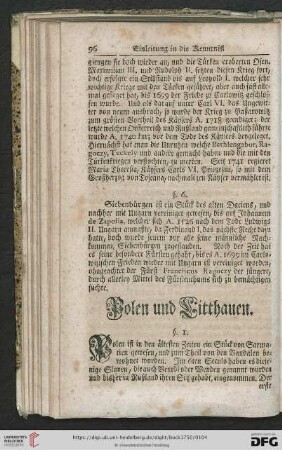 Polen und Litthauen