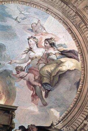 Das Brandopfer des Aeneas an Venus