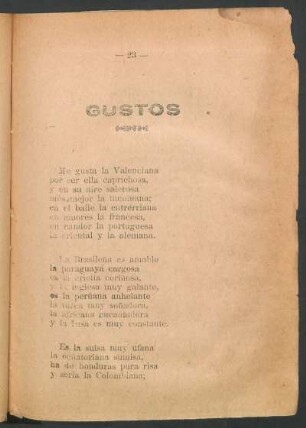 Gustos
