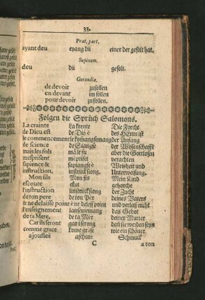 Folgen die Sprüch Salomons. [u. a.]