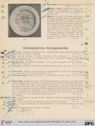 Ostasiatisches Kunstgewerbe (Nr. 569-614)