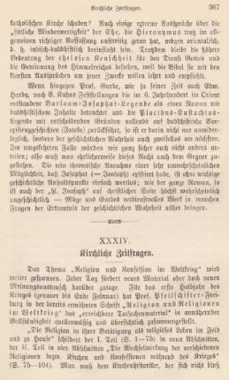 367-376 Kirchliche Zeitfragen