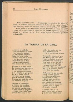 La tapera de la cruz