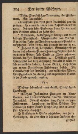 [Sechstes Zehend.]