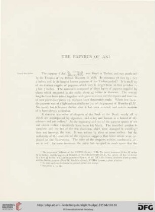 The papyrus of Ani