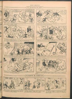 El asalto de box [Cómic]