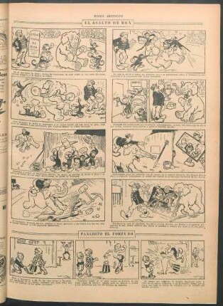 El asalto de box [Cómic]
