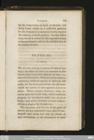 Chapter XIX. Of Insects.