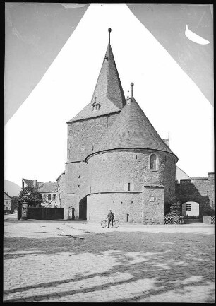 Goslar. Das Breite Tor, Feldseite