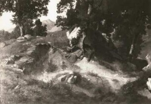 Olevano : Olevano. Ölgemälde (1860; F. Preller der Jüngere)