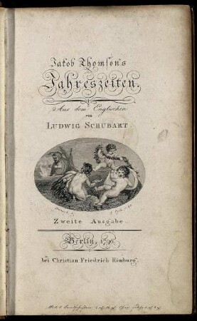 Jakob Thomson's Jahreszeiten