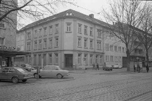 Umzug des städtischen Übernachtungsheims von der Zähringer Straße 4 in die Rüppurrer Straße 23