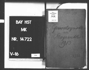 Generalsynode in Bayreuth, 1913.