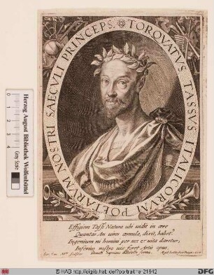Bildnis Torquato Tasso