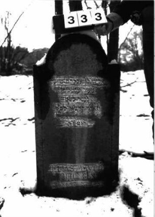 Grabstein 333