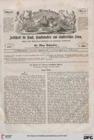 Nr. 11 (1. Juni 1857)