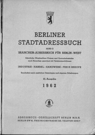 1962,2: Branchen-Adressbuch