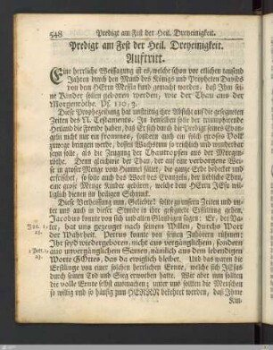 Predigten Trinitatis-Sonntage (Predigt 52-81)