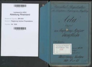 Jungbluth, Hubert, geb. 22.05.1832, Reg.Rat. Bd. 4