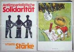 Grafikmappe des Solidaritätskomitees der DDR