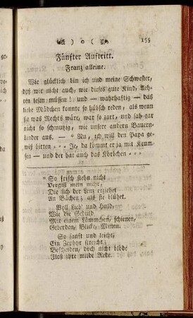 Fünfter Auftritt - Siebender Auftritt