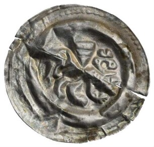 Fundmünze, Brakteat, 1253 - 1278