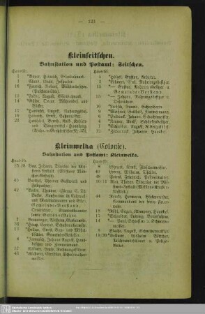 Kleinwelka (Colonie)