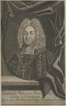 Bildnis des Ioannes Philippus Franciscus de Schönborn