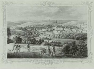 Schubkarre und Kiepe, Litho., 19. Jh.