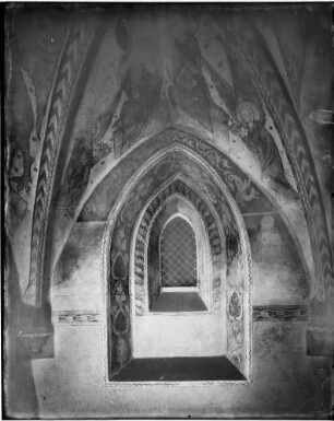Kenzingen Sankt Laurentius Kirche Turmkapelle Wandmalerei (13. Jahrhundert)