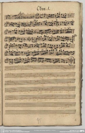 17. Telemann, Suiten, e-Moll 