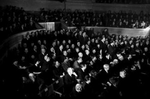 Bukarest: Fundatia Carol: Publikum im Saal