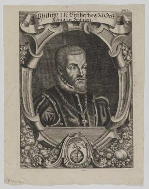 Bildnis des Philipp II., König von Spanien