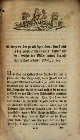 Anhörung des heiligen Meßopfers auffordert