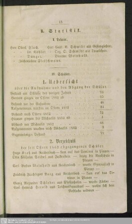 II. Schüler
