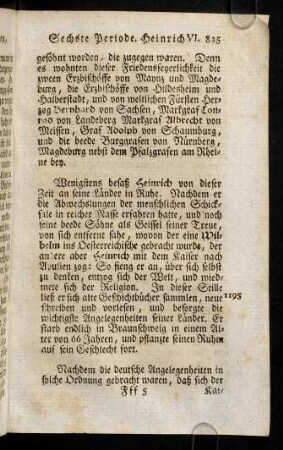 825-836, Wenigstens besaß Heinrich von dieser Zeit an ...