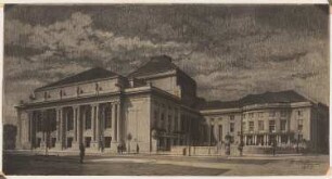 Deutsches Opernhaus (Städtische Oper), Berlin-Charlottenburg: Ansicht