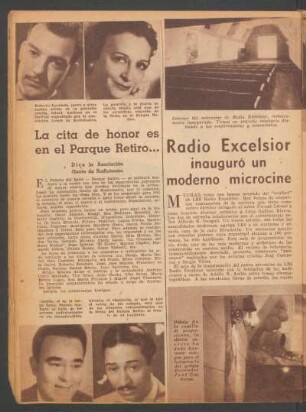 Radio Excelsior inauguró un moderno microcine