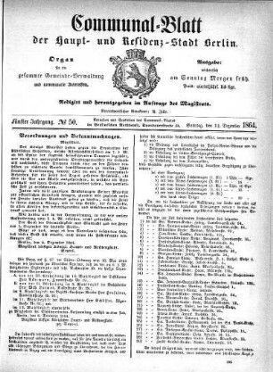 1864,50: No. 50, 11. Dezember 1864